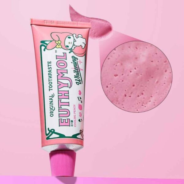 My Melody x EUTHYMOL Whitening Toothpaste 106g (+Mirror Keychain) - Image 3
