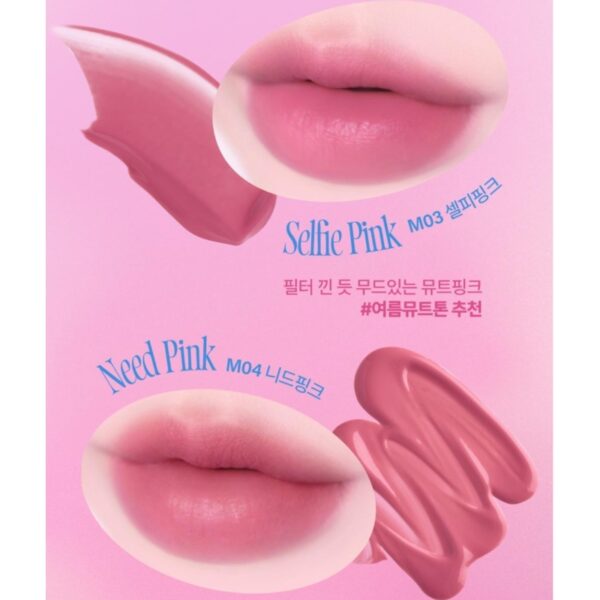 fwee Pink Obsession Stay-fit Lip Tint [#7 Colors] - Image 7