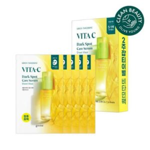 goodal Green Tangerine Vita C Dark Spot Serum Mask Sheet SET