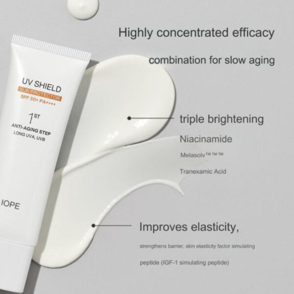 IOPE UV Shield Sun Protector SPF50+PA+++ 50ml+15ml Set - Image 2