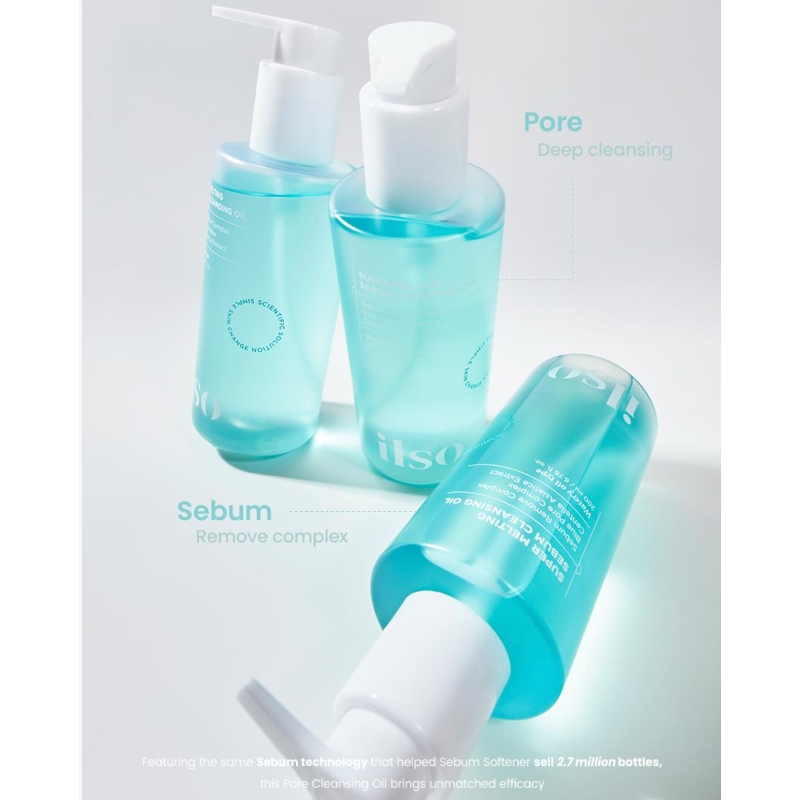 ilso x Hello Kitty Super Melting Sebum Cleansing Oil Set (+Air Cleansing Brush) - Image 3