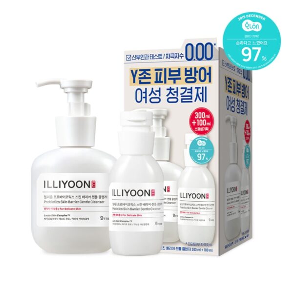 ILLIYOON Probiotics Skin Barrier Gentle Cleanser [#Single #set] - Image 4