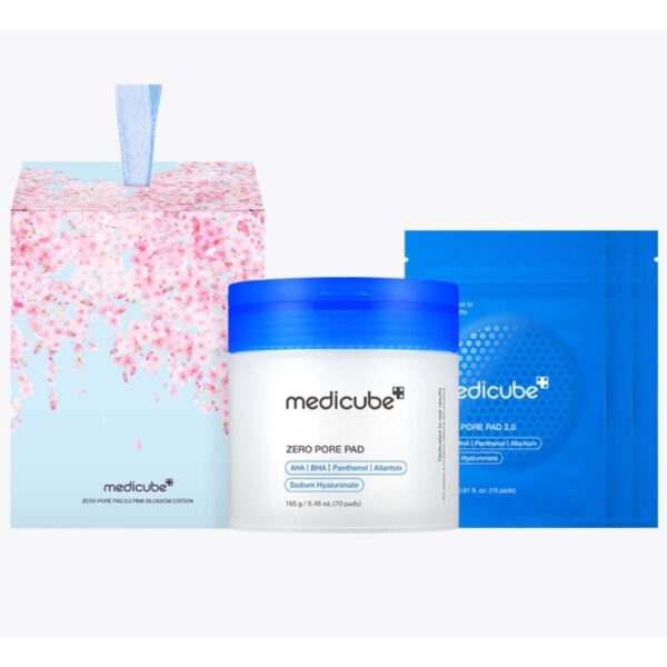 Pink Blossom Edition x medicube Zero Pore Pad 2.0 70P + 30p Set - Image 2