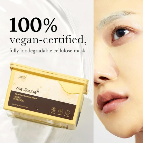 medicube Deep Vita C Daily Quick mask [#30 masks] - Image 3