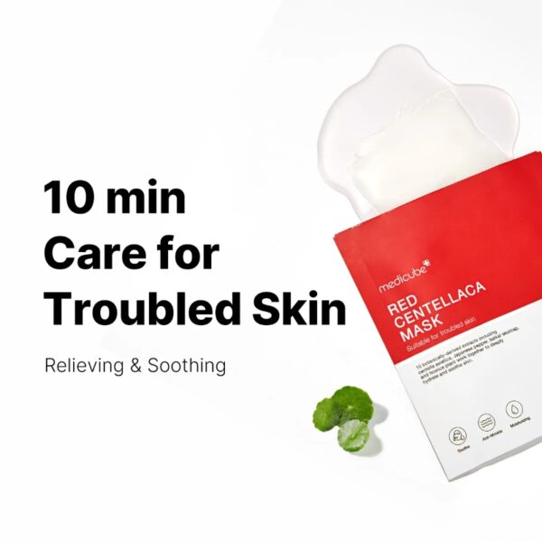 Medicube Red Centellaca Mask [#5 masks] - Image 2