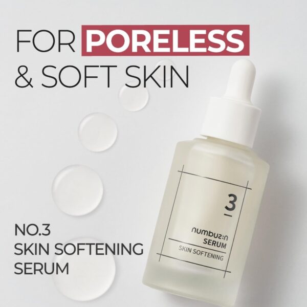 numbuzin No. 3 Skin Softening Serum 50ml Refill Set - Image 2