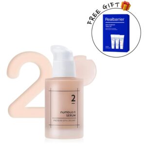 numbuzin No.2 Protein 43% Creamy Serum (+Real Barrier skin barrier trial 3 kit)