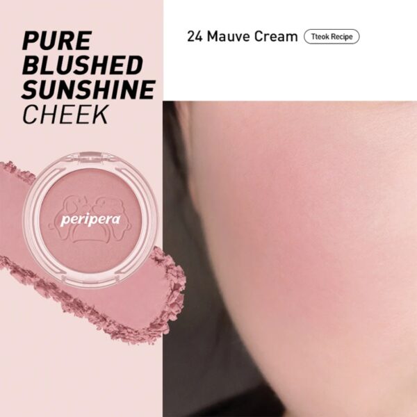 Peripera PURE BLUSHIED Sunshine Cheek [#5 Colors] - Image 3