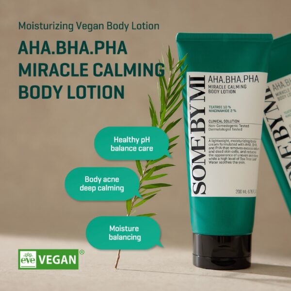 SOME BY MI AHA BHA PHA Miracle Calming Body Lotion - Image 3