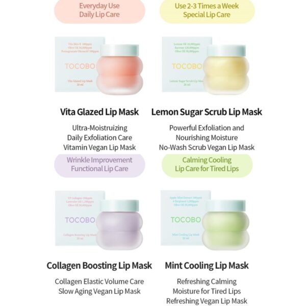 TOCOBO Mint Cooling Lip Mask - Image 4