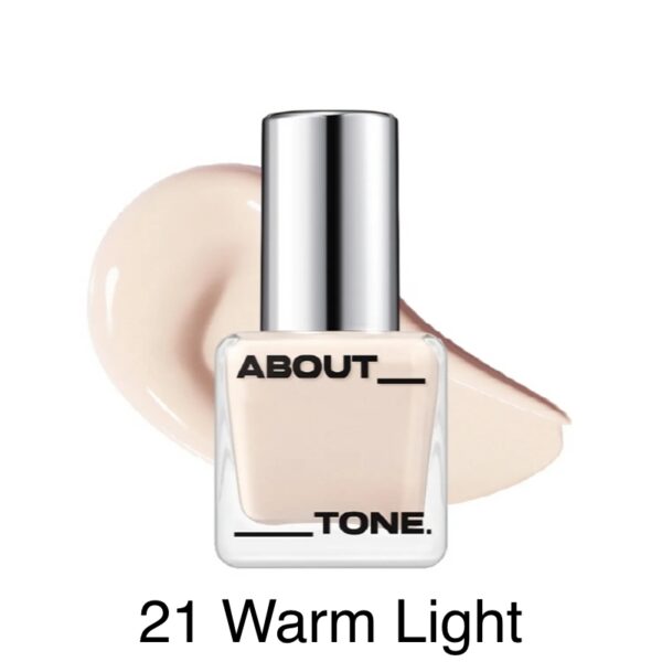 ABOUT_TONE Skin Layer Fit Foundation [#3 Colors] - Image 5