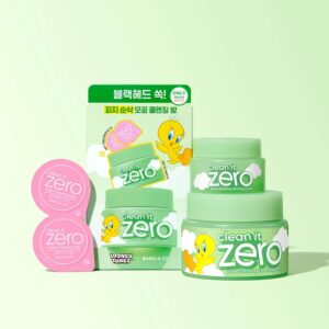 TWEETY x BANILA CO Clean It Zero Pore Clarifying Cleansing Balm Set (+25ml+Original Balm 3ml*2ea)