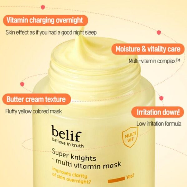 Belif Super Knights Multi Vitamin sleeping Mask - Image 2