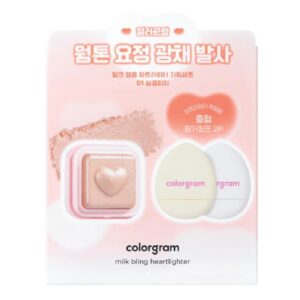 colorgram Milk Bling Heartlighter  [#3 Colors] (+finger puff 2P)