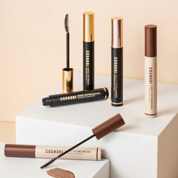 Cosnori Perfect Setting Mascara Waterproof Long & Curl [#02 Cozy Brown] - Image 3