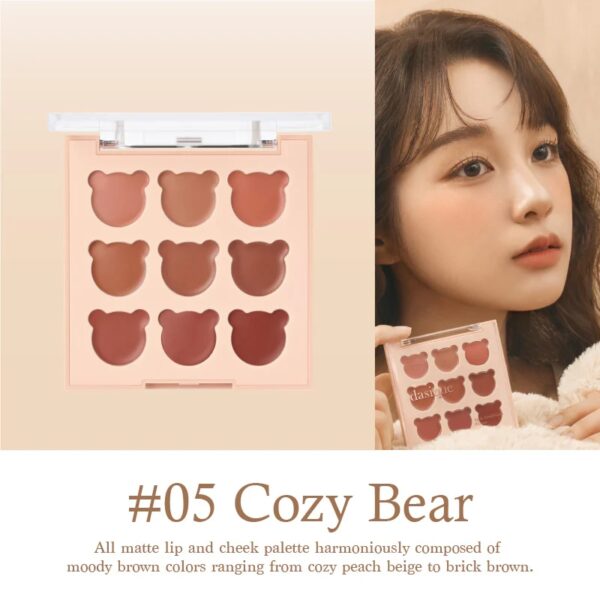 DASIQUE Mood Painting Lip & Cheek Palette [#5 #6] - Image 2