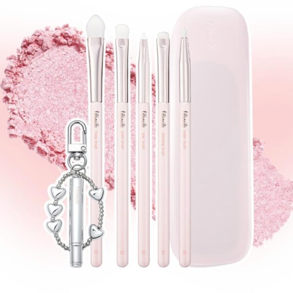 Fillimilli Eye Brush Pro Collection Five type (+Lip Brush Keyring) - Image 2
