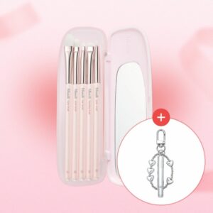 Fillimilli Eye Brush Pro Collection Five type (+Lip Brush Keyring)