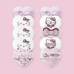 Hello Kitty x Fillimilli Heart Cushion Puff (5P) [#2 Type]