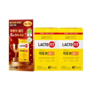 LACTO-FIT Probiotics Gold 100 Sticks Set