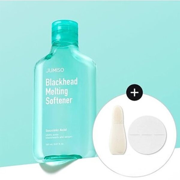 JUMISO Blackhead Melting Softener 150ml Set (+Cotton Pad 40P+Blackhead Remover Tool)