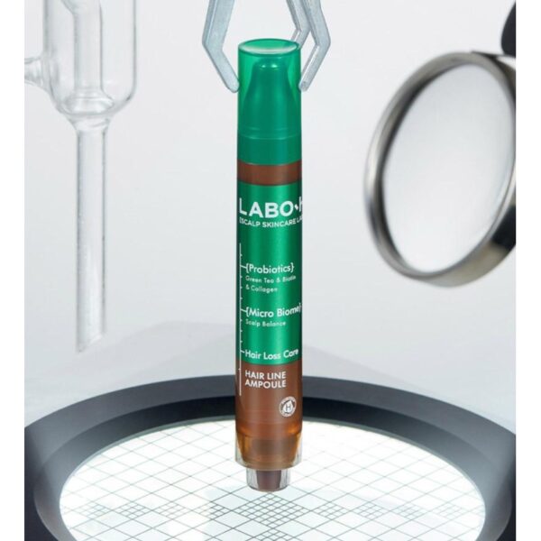 LABO-H Hair Loss Care Hair Line Ampoule Double Set (+hand mirror keyring) - Image 6