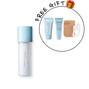 LANEIGE Water Bank Blue Hyaluronic Essence Toner (+Cleansing Foam +Hyaluronic Moisture Cream + massager)