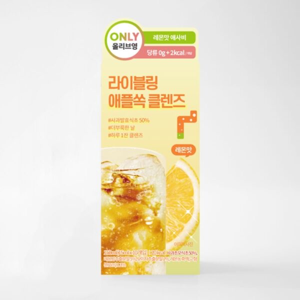 LIVELING Apple Ssok Cleanse [#Lemon] #10 Sticks