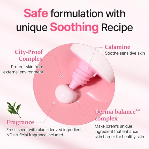 makeprem Soothing Pink Tone Up Sun Cream 40mL 1+1 Special Set - Image 3