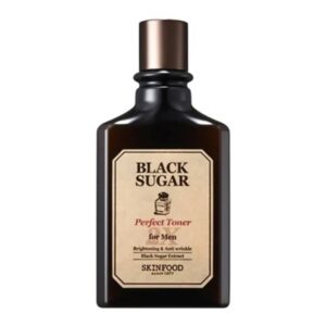 SKINFOOD Black Sugar Perfect 2X For Men Toner (+Carrot Carotene Toner mini)