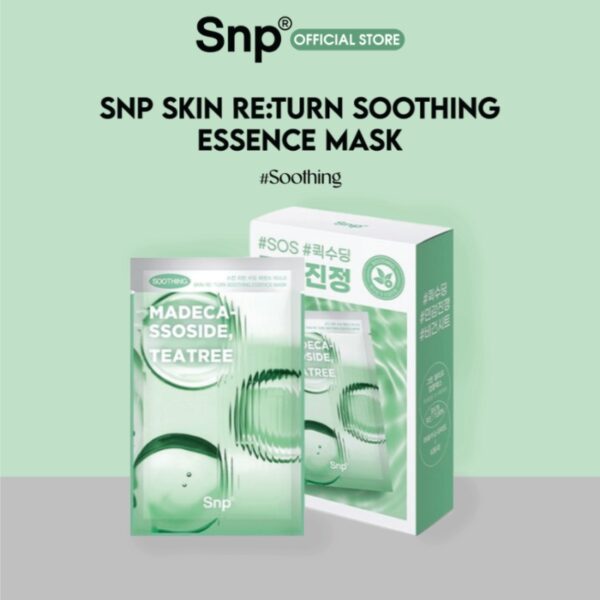 SNP Skin Return Essence Mask [#10 masks] 2 Type - Image 3