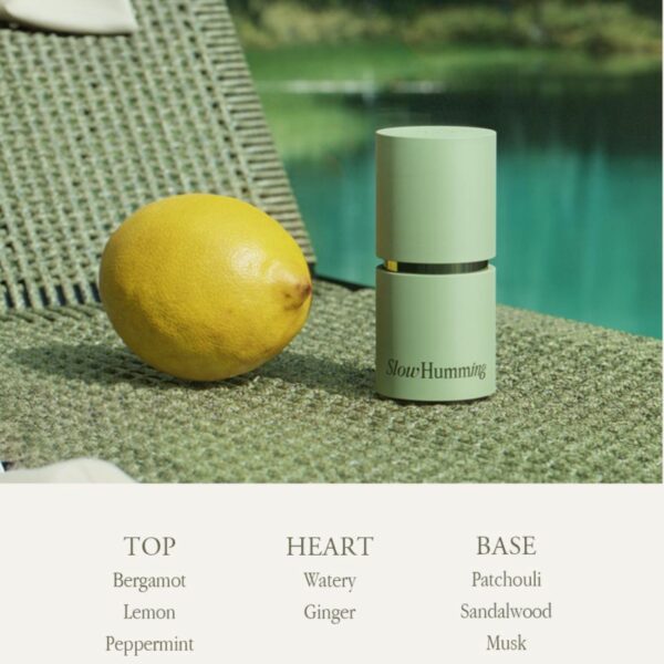 slow humming Relief Perfume Balm [#Lakefog] (+keyring) - Image 5