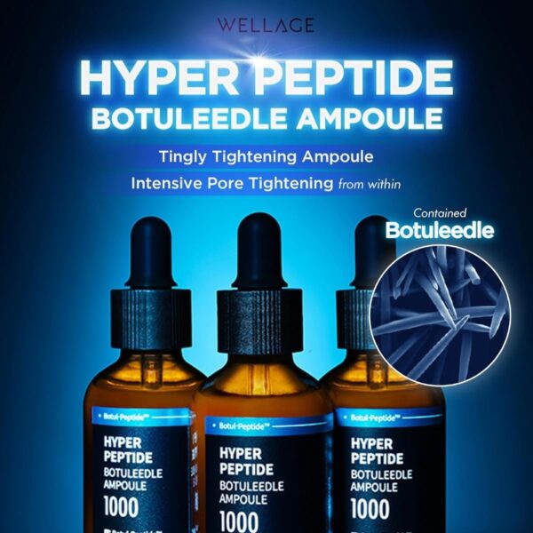 WELLAGE Hyper Peptide Botuleedle Ampoule 1000 (+10ml+Cream 10ml) - Image 2