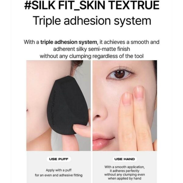 ABOUT_TONE Skin Layer Fit Foundation [#3 Colors](+Skin Layer Puff) - Image 4