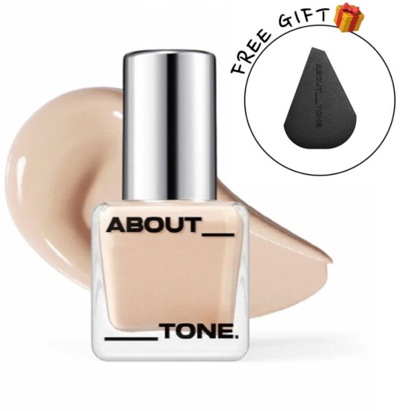 ABOUT_TONE Skin Layer Fit Foundation [#3 Colors](+Skin Layer Puff)