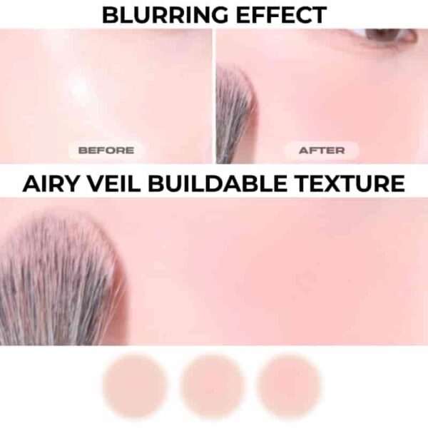 ABOUT_TONE Fluffy Wear Blusher [#Daily Coral] - Image 3