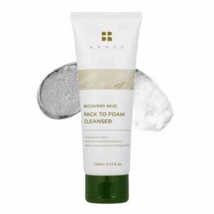 BRMUD Recovery Mud Pack To Foam Cleanser