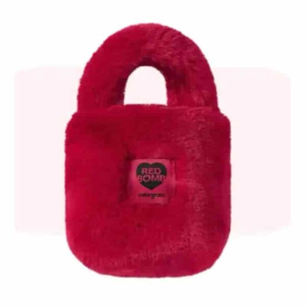 Colorgram Redbome Fur Mini Bag