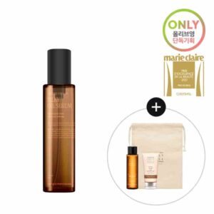 CURLYSHYLL Silky Oil Serum Special Set (Shampoo 50mL+Mask 30mL+Pouch)