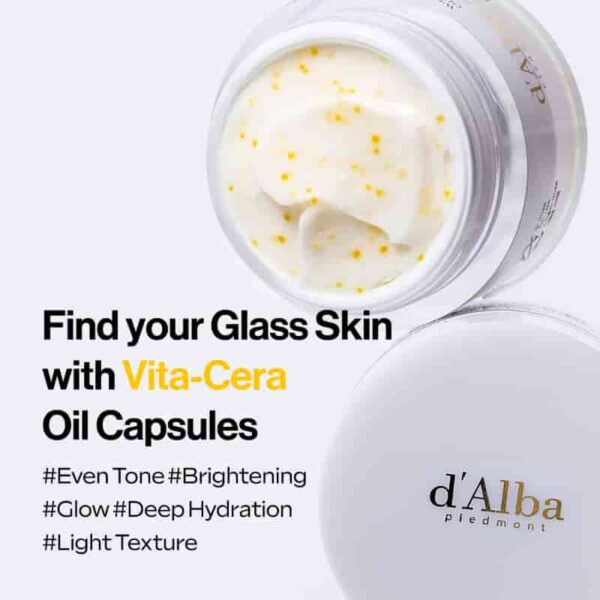 NEW💖 d'Alba White Truffle Oil Capsule Cream 55g (+Cleanser 3 kit +Double Serum & Cream mini) - Image 2