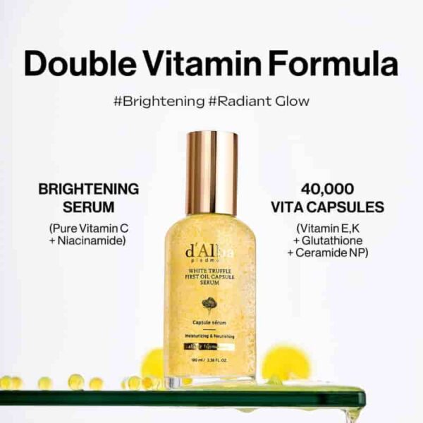 d'Alba Vita Toning Capsule Serum (+Serum Toner 4p) - Image 4