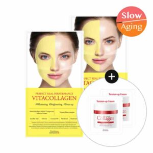 Dermafix Perfect Real Performance Vitacollagen Mask 1+1 (+Cream 2p)