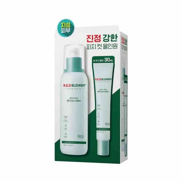 Dr.G Red Blemish For Men All In One Oil Cut Lotion 150mL + 30mL Special Set - Image 5