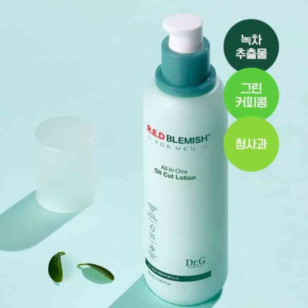Dr.G Red Blemish For Men All In One Oil Cut Lotion 150mL + 30mL Special Set - Image 3