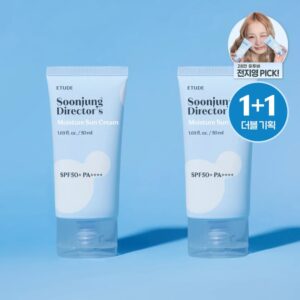 ETUDE Soonjung Director’s Moisture Sun Cream 50ml 1+1 Set