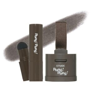 ETUDE Pang Pang Hair Shadow 01 Dark Brown Set (+Mini Stick)
