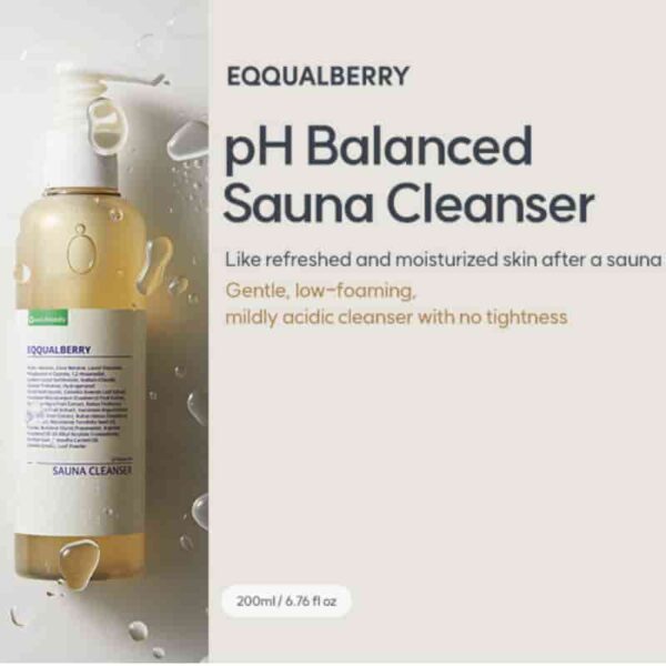 EQQUALBERRY Sauna Cleanser 200ml - Image 2