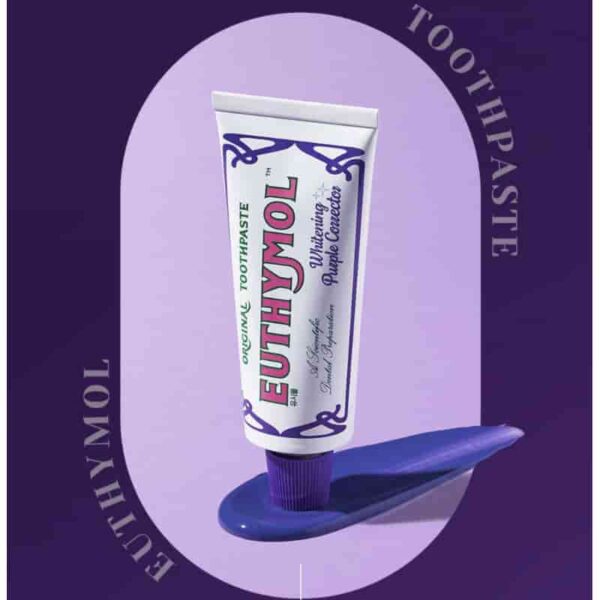 EUTHYMOL Whitening Purple Toothpaste (+Photo sticker) - Image 4