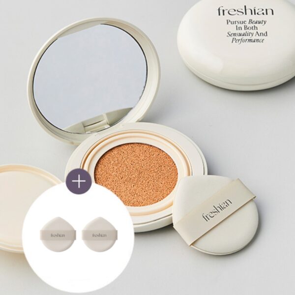 freshian Egg Like Cushion (Vegan)[#4 Colors] (+Refill +puff)