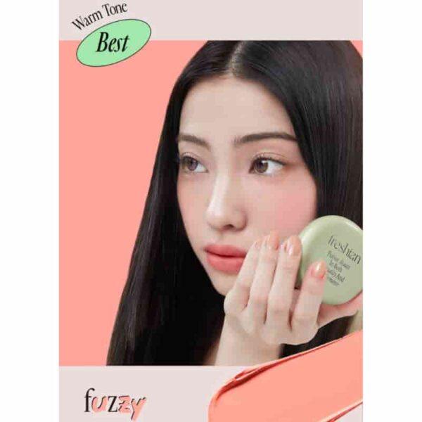 freshian Egg-like Cream Blush [#4 Colors] (+puff) - Image 5